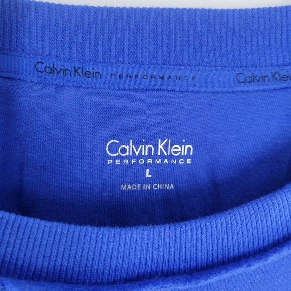 Calvin Klein Performance Sweatshirt Activewear Pullover New Size L - Picture 3 of 3